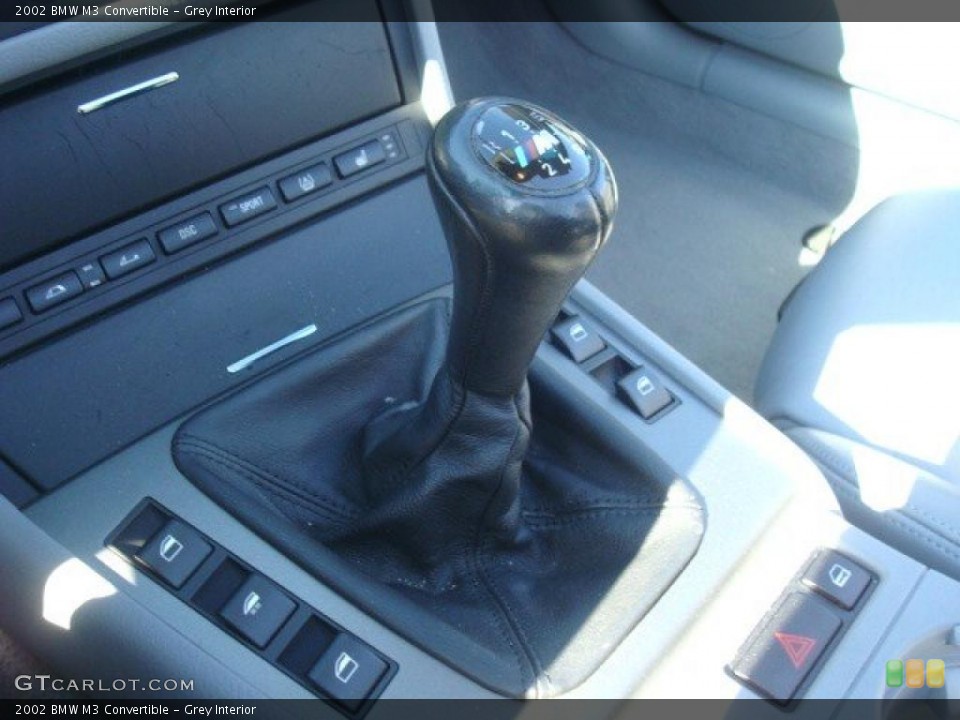 Grey Interior Transmission for the 2002 BMW M3 Convertible #39472766