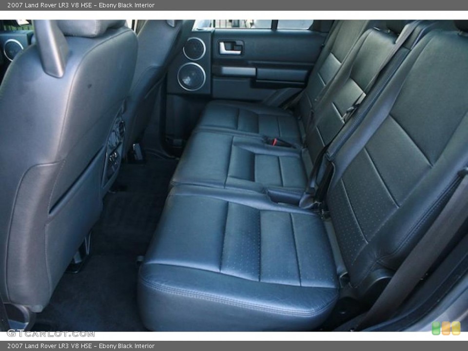 Ebony Black Interior Photo for the 2007 Land Rover LR3 V8 HSE #39473058