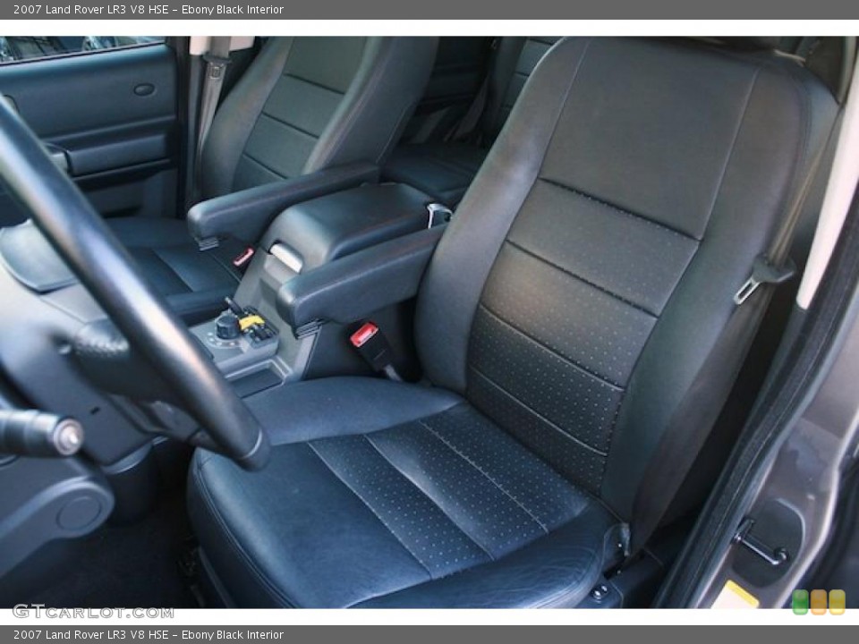 Ebony Black Interior Photo for the 2007 Land Rover LR3 V8 HSE #39473330