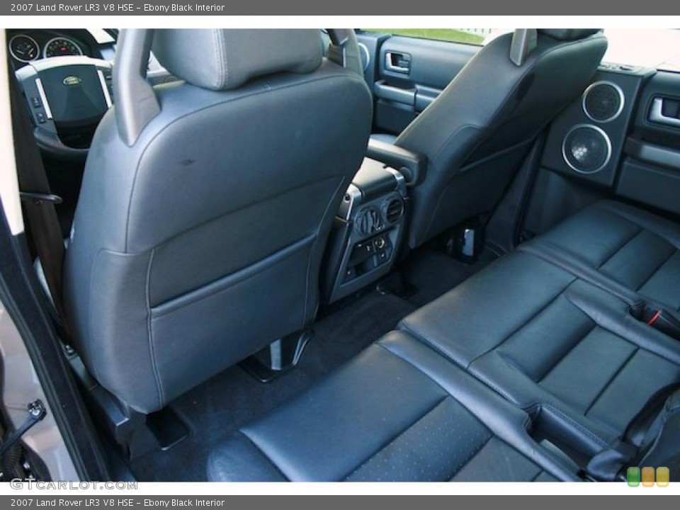 Ebony Black Interior Photo for the 2007 Land Rover LR3 V8 HSE #39473338