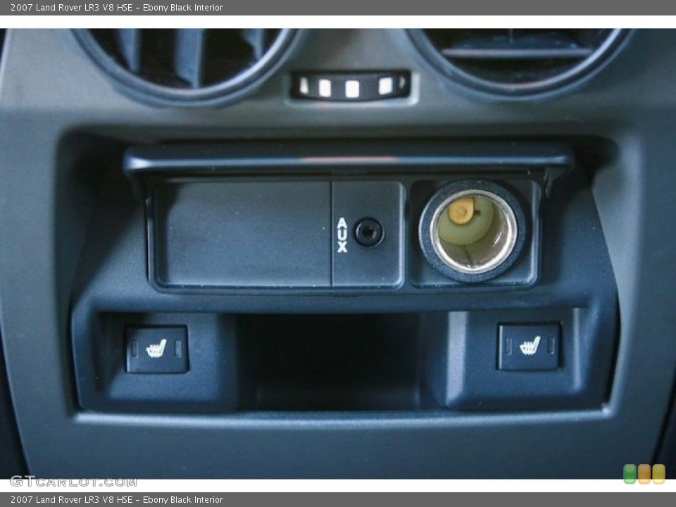 Ebony Black Interior Photo for the 2007 Land Rover LR3 V8 HSE #39473354
