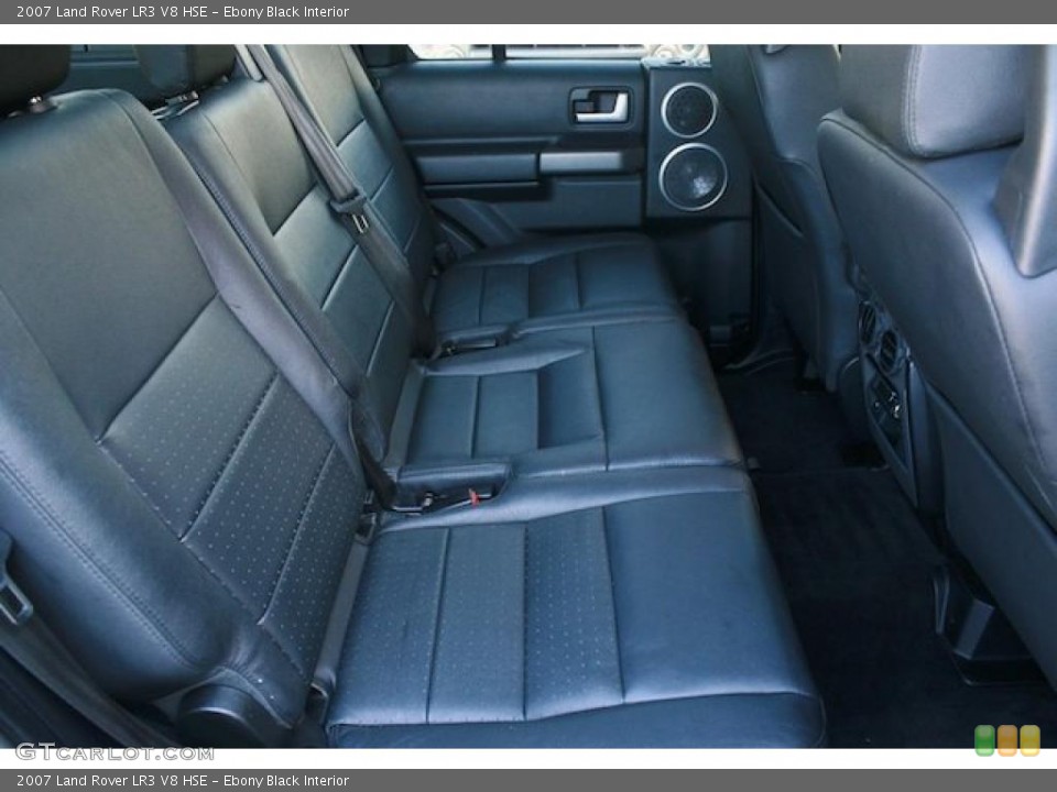 Ebony Black Interior Photo for the 2007 Land Rover LR3 V8 HSE #39473410