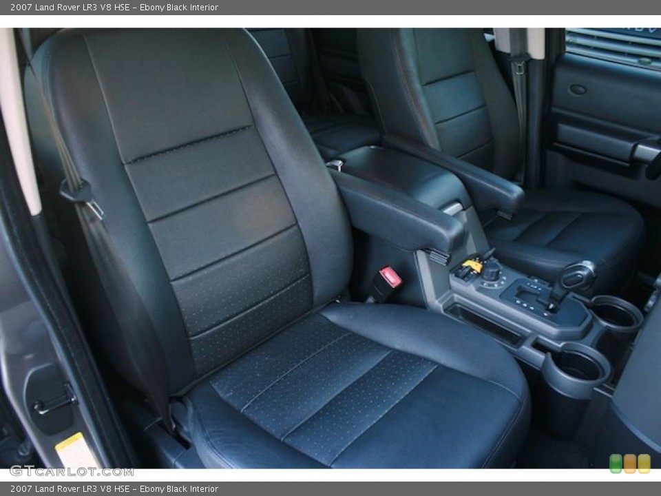 Ebony Black Interior Photo for the 2007 Land Rover LR3 V8 HSE #39473514