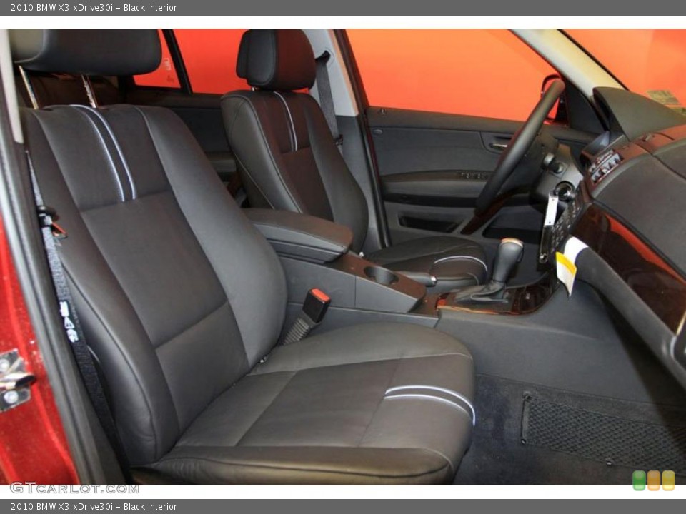 Black Interior Photo for the 2010 BMW X3 xDrive30i #39473750