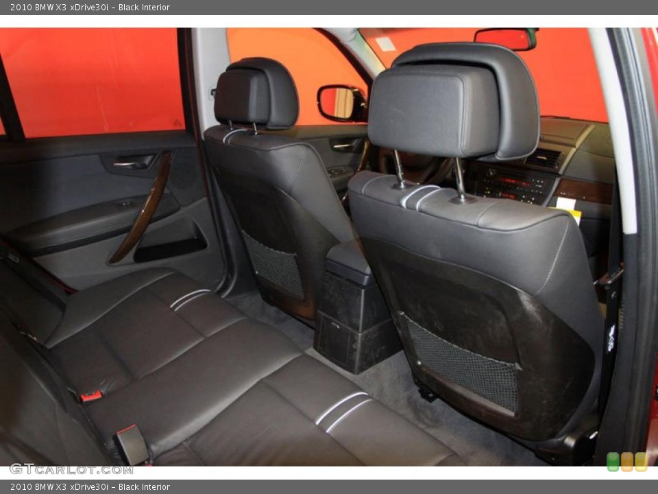 Black Interior Photo for the 2010 BMW X3 xDrive30i #39473782