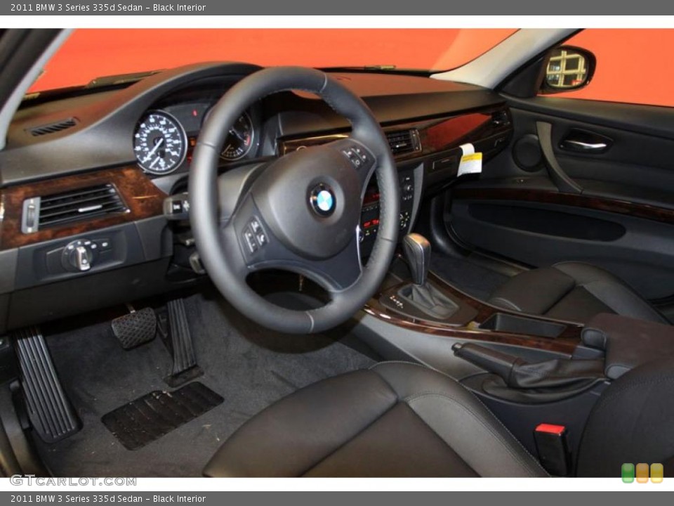 Black Interior Photo for the 2011 BMW 3 Series 335d Sedan #39474394