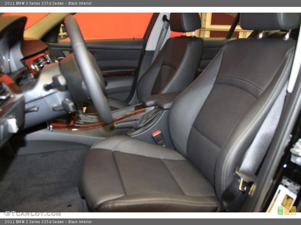 Black Interior Photo for the 2011 BMW 3 Series 335d Sedan #39474418
