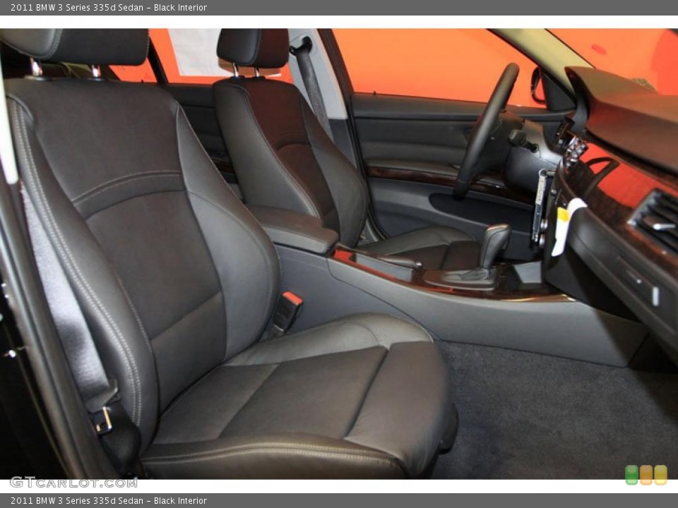 Black Interior Photo for the 2011 BMW 3 Series 335d Sedan #39474486
