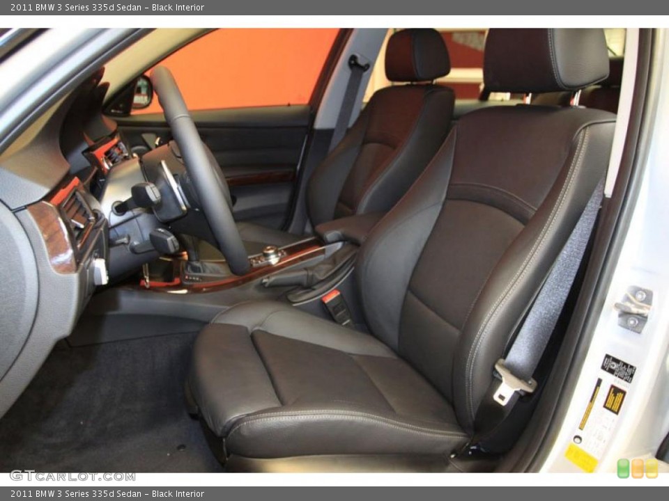 Black Interior Photo for the 2011 BMW 3 Series 335d Sedan #39474918