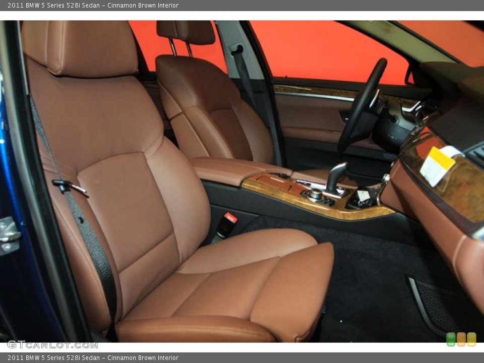 Cinnamon Brown Interior Photo for the 2011 BMW 5 Series 528i Sedan #39476206