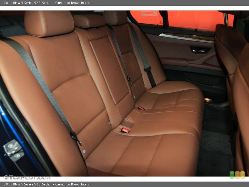Cinnamon Brown Interior Photo for the 2011 BMW 5 Series 528i Sedan #39476234