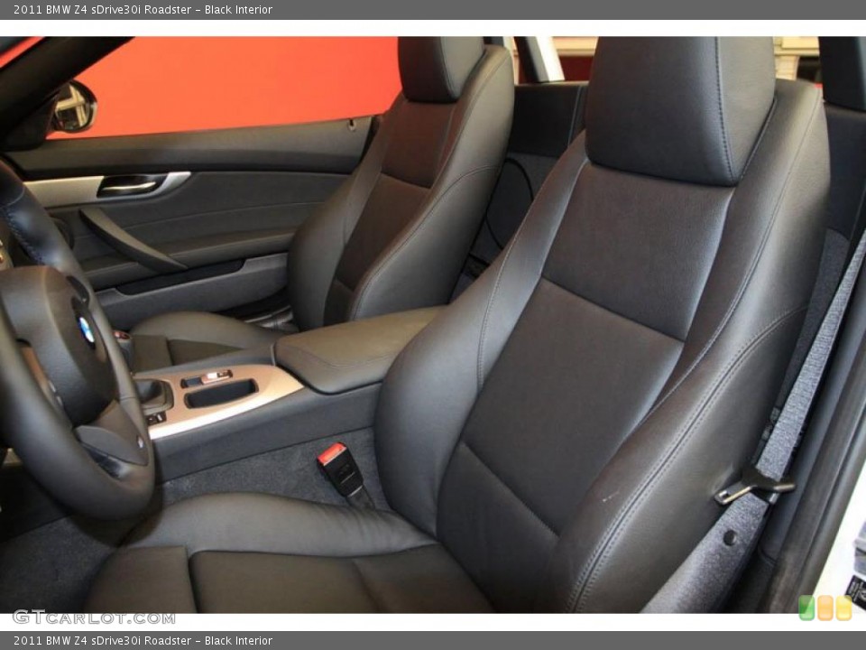 Black Interior Photo for the 2011 BMW Z4 sDrive30i Roadster #39482617