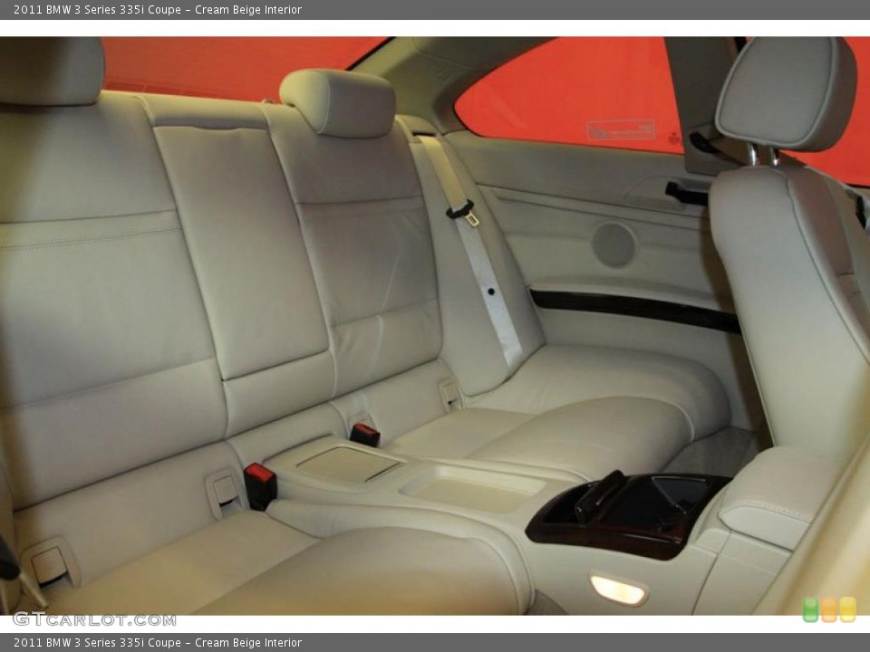 Cream Beige Interior Photo for the 2011 BMW 3 Series 335i Coupe #39483649