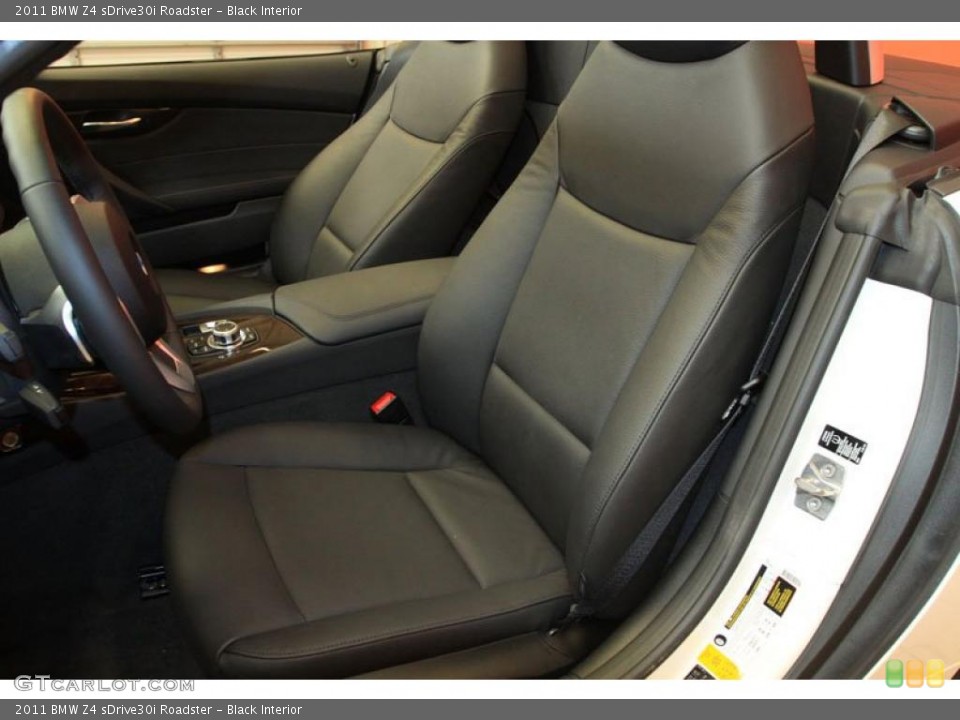 Black Interior Photo for the 2011 BMW Z4 sDrive30i Roadster #39484917