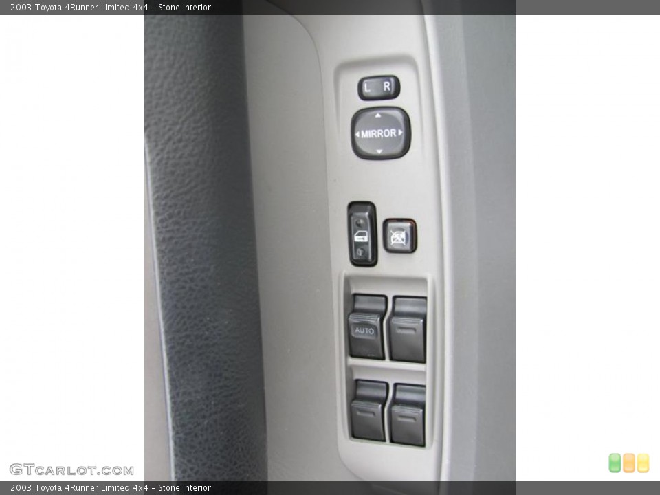 Stone Interior Controls for the 2003 Toyota 4Runner Limited 4x4 #39484985