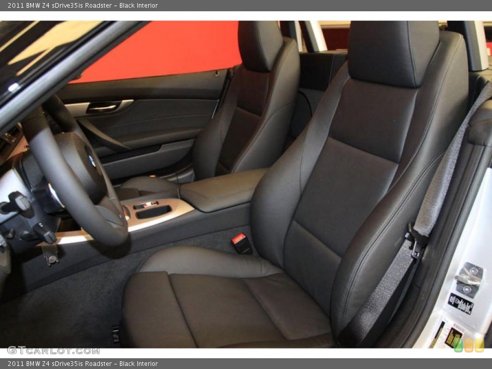 Black Interior Photo for the 2011 BMW Z4 sDrive35is Roadster #39486077