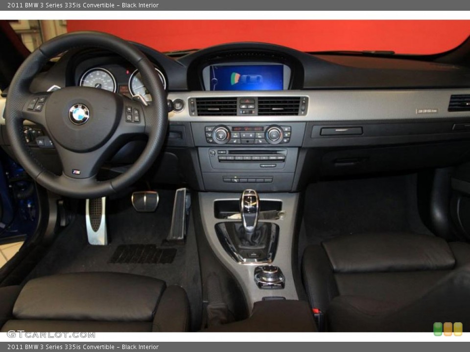 Black Interior Dashboard for the 2011 BMW 3 Series 335is Convertible #39486291