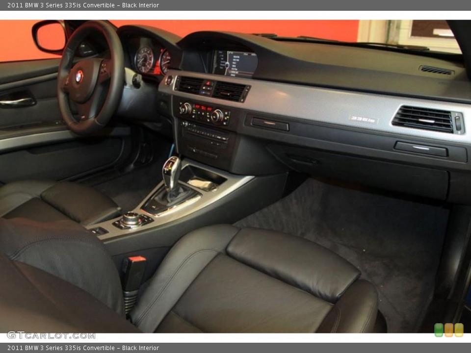 Black Interior Prime Interior for the 2011 BMW 3 Series 335is Convertible #39486327