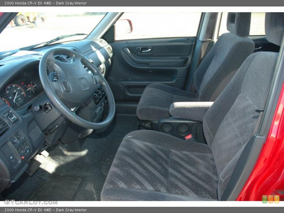Dark Gray Interior Photo for the 2000 Honda CR-V EX 4WD #39487156