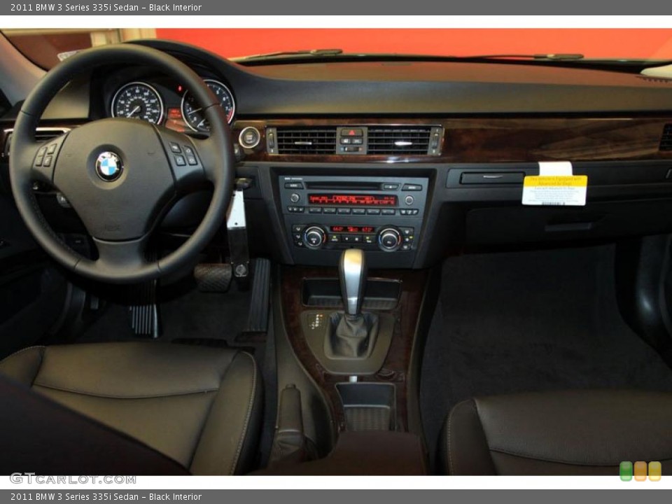 Black Interior Dashboard for the 2011 BMW 3 Series 335i Sedan #39488367