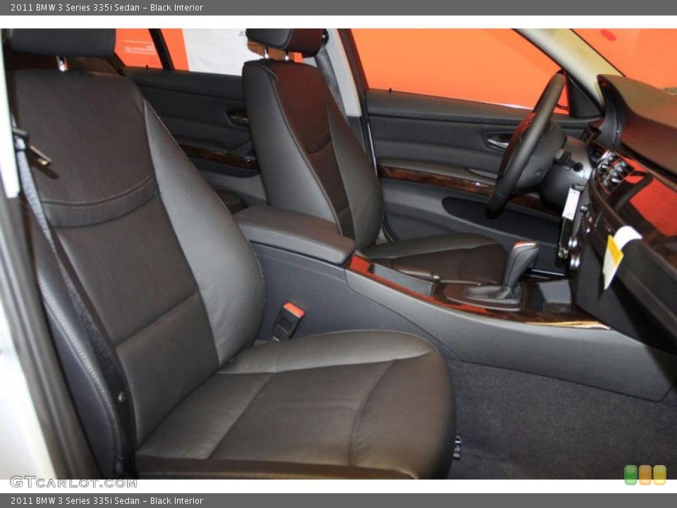 Black Interior Photo for the 2011 BMW 3 Series 335i Sedan #39488432