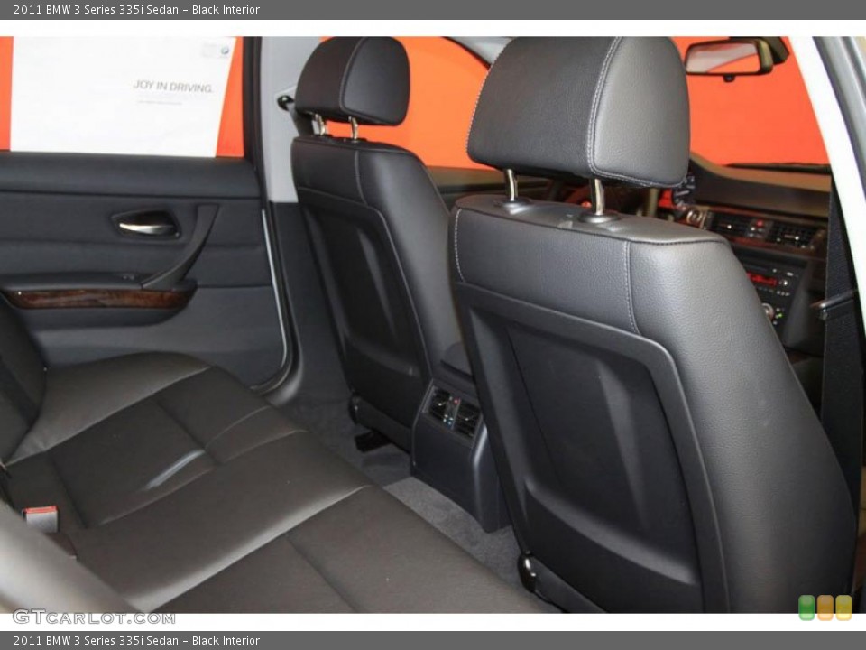 Black Interior Photo for the 2011 BMW 3 Series 335i Sedan #39488448
