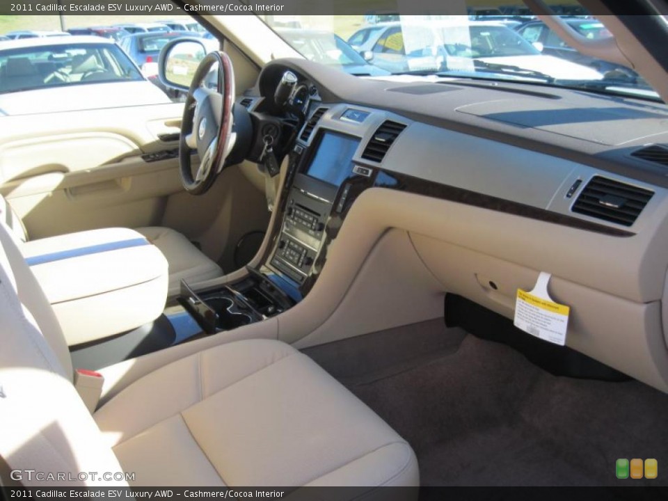 Cashmere/Cocoa Interior Prime Interior for the 2011 Cadillac Escalade ESV Luxury AWD #39489156