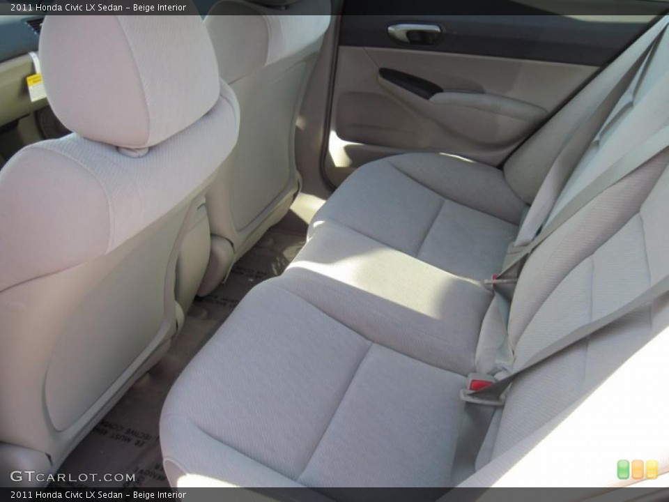 Beige Interior Photo for the 2011 Honda Civic LX Sedan #39490308