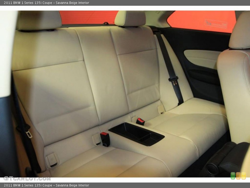 Savanna Beige Interior Photo for the 2011 BMW 1 Series 135i Coupe #39490920