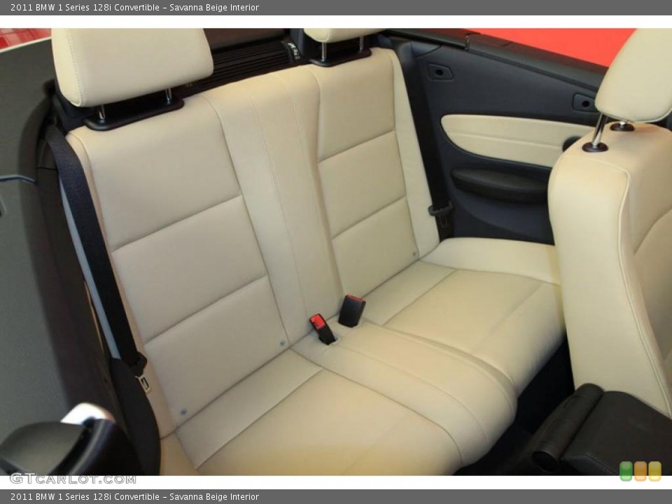 Savanna Beige Interior Photo for the 2011 BMW 1 Series 128i Convertible #39492052