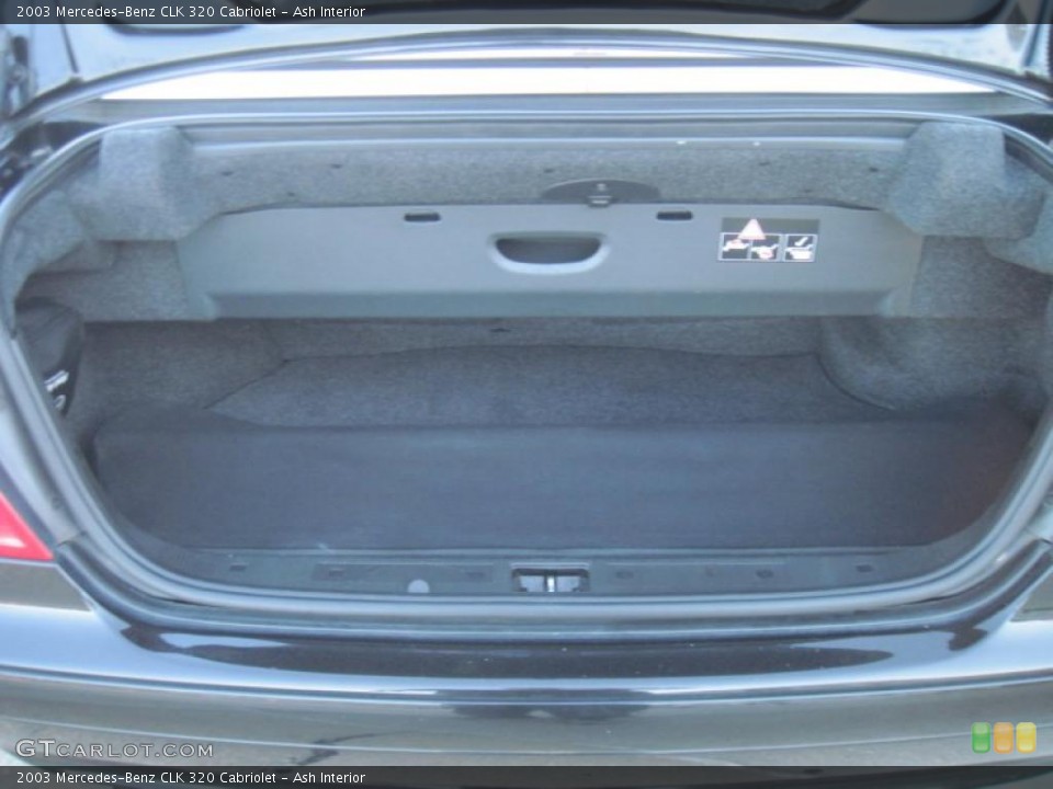 Ash Interior Trunk for the 2003 Mercedes-Benz CLK 320 Cabriolet #39493508