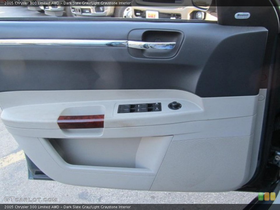 Dark Slate Gray/Light Graystone Interior Door Panel for the 2005 Chrysler 300 Limited AWD #39493916