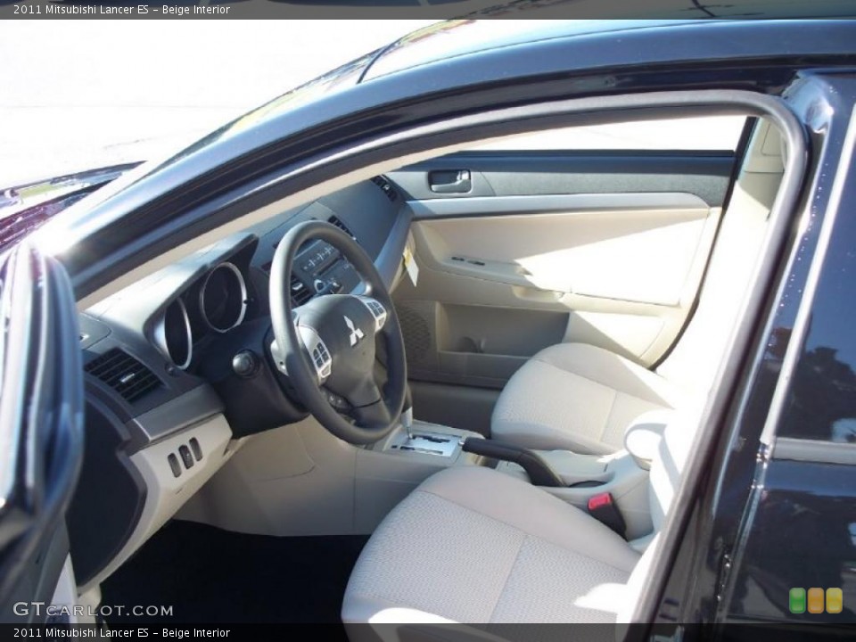 Beige Interior Photo for the 2011 Mitsubishi Lancer ES #39494120