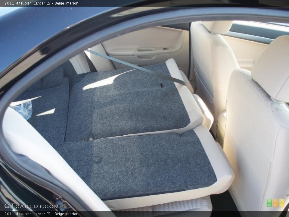 Beige Interior Photo for the 2011 Mitsubishi Lancer ES #39494284