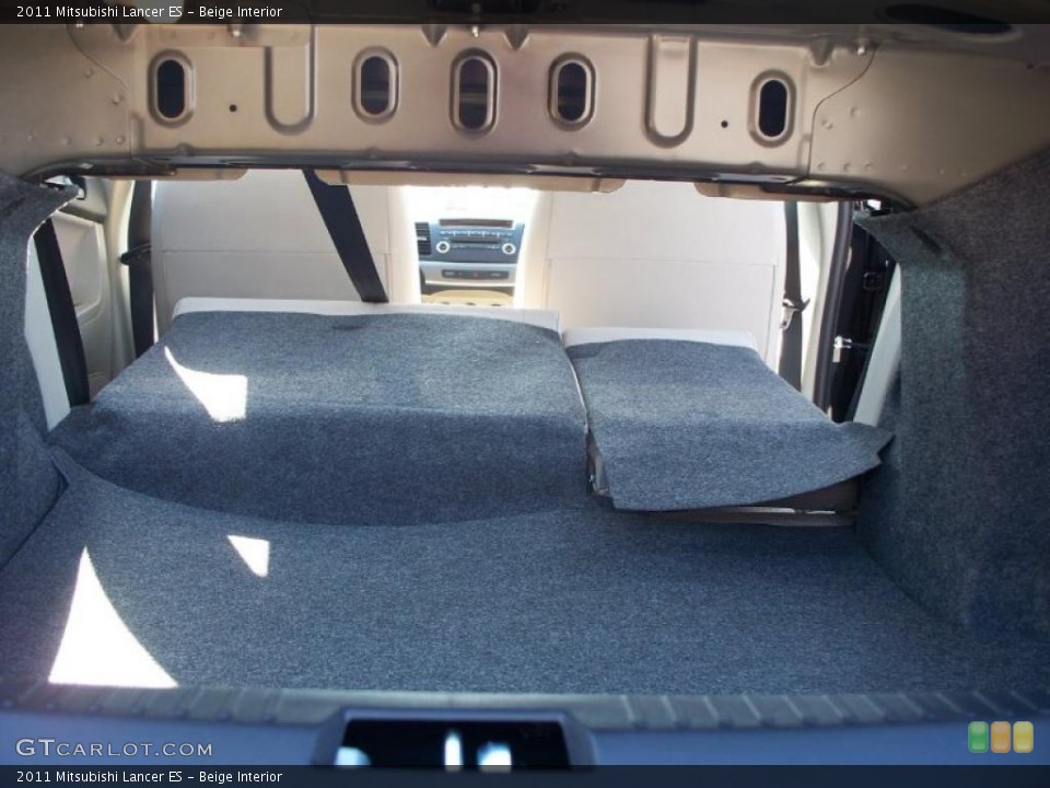 Beige Interior Trunk for the 2011 Mitsubishi Lancer ES #39495088