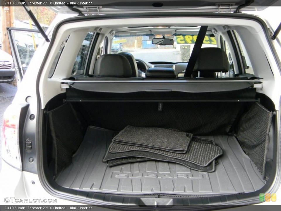 Black Interior Trunk for the 2010 Subaru Forester 2.5 X Limited #39495428