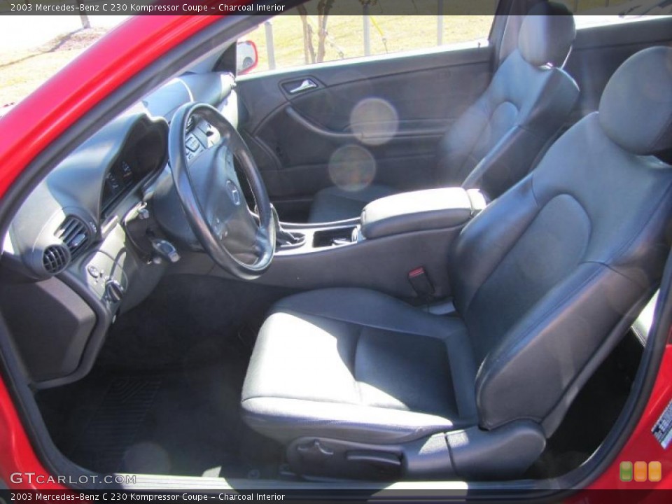 Charcoal Interior Photo for the 2003 Mercedes-Benz C 230 Kompressor Coupe #39495444