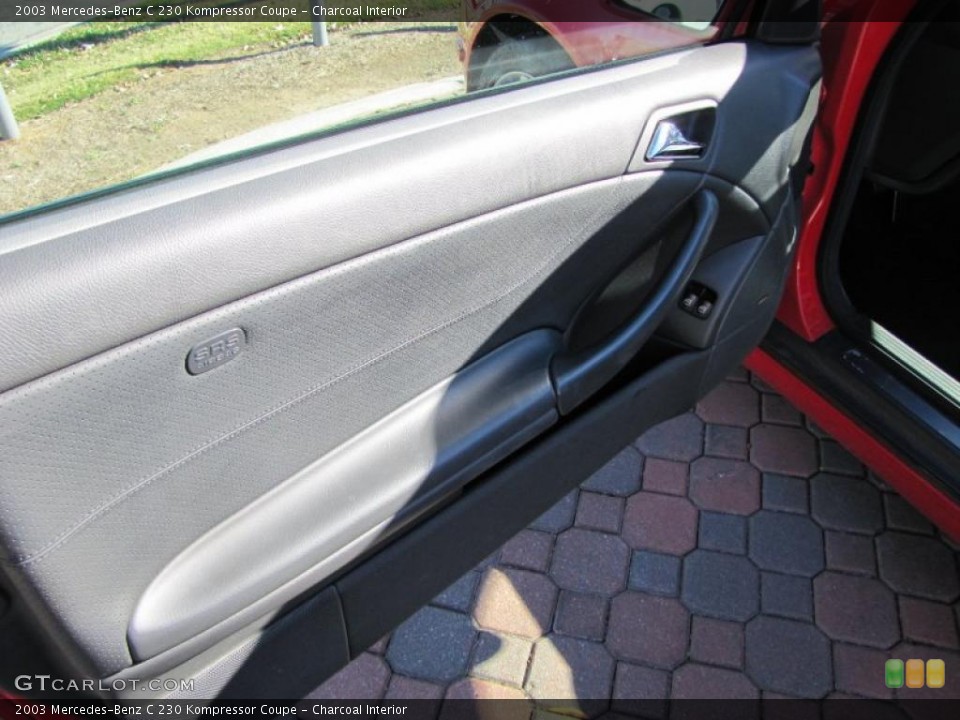 Charcoal Interior Door Panel for the 2003 Mercedes-Benz C 230 Kompressor Coupe #39495456