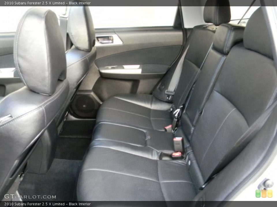 Black Interior Photo for the 2010 Subaru Forester 2.5 X Limited #39495482