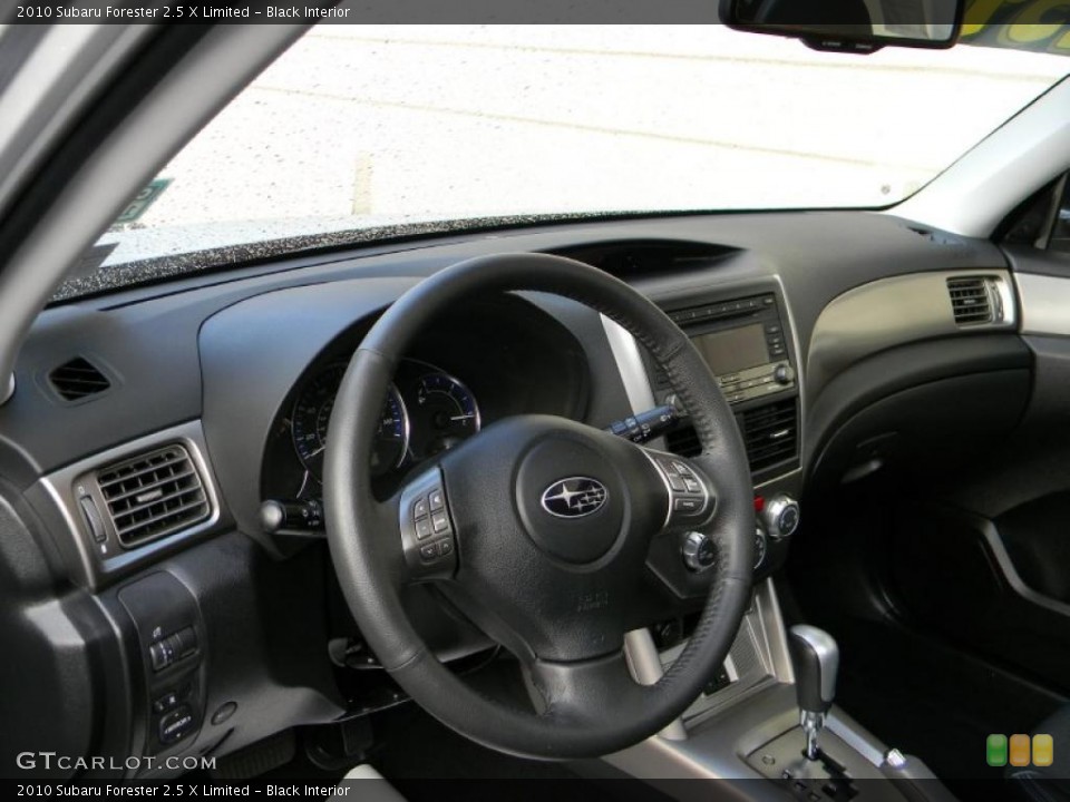 Black Interior Photo for the 2010 Subaru Forester 2.5 X Limited #39495512