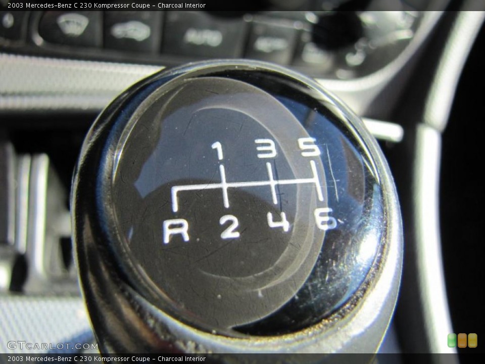 Charcoal Interior Transmission for the 2003 Mercedes-Benz C 230 Kompressor Coupe #39495524