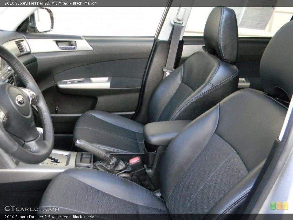 Black Interior Photo for the 2010 Subaru Forester 2.5 X Limited #39495532