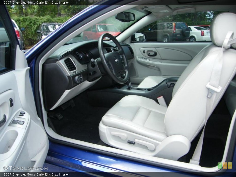 Gray Interior Prime Interior for the 2007 Chevrolet Monte Carlo SS #39498577