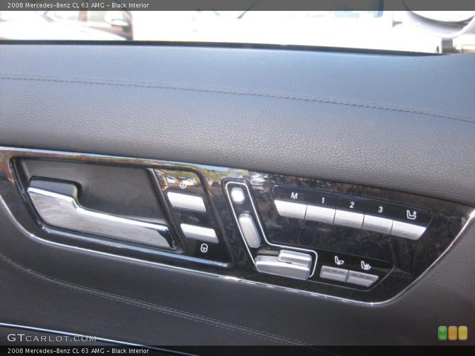 Black Interior Controls for the 2008 Mercedes-Benz CL 63 AMG #39499321