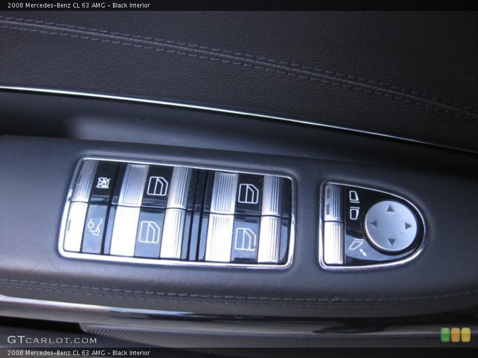 Black Interior Controls for the 2008 Mercedes-Benz CL 63 AMG #39499329