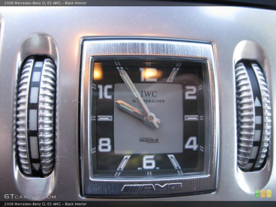 Black Interior Controls for the 2008 Mercedes-Benz CL 63 AMG #39499385