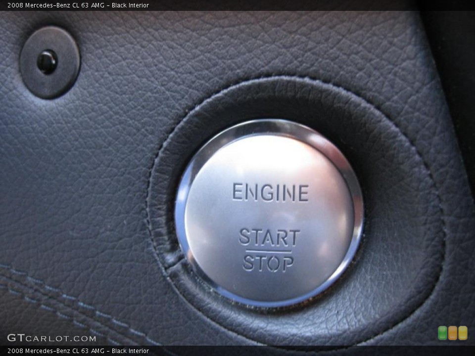 Black Interior Controls for the 2008 Mercedes-Benz CL 63 AMG #39499409