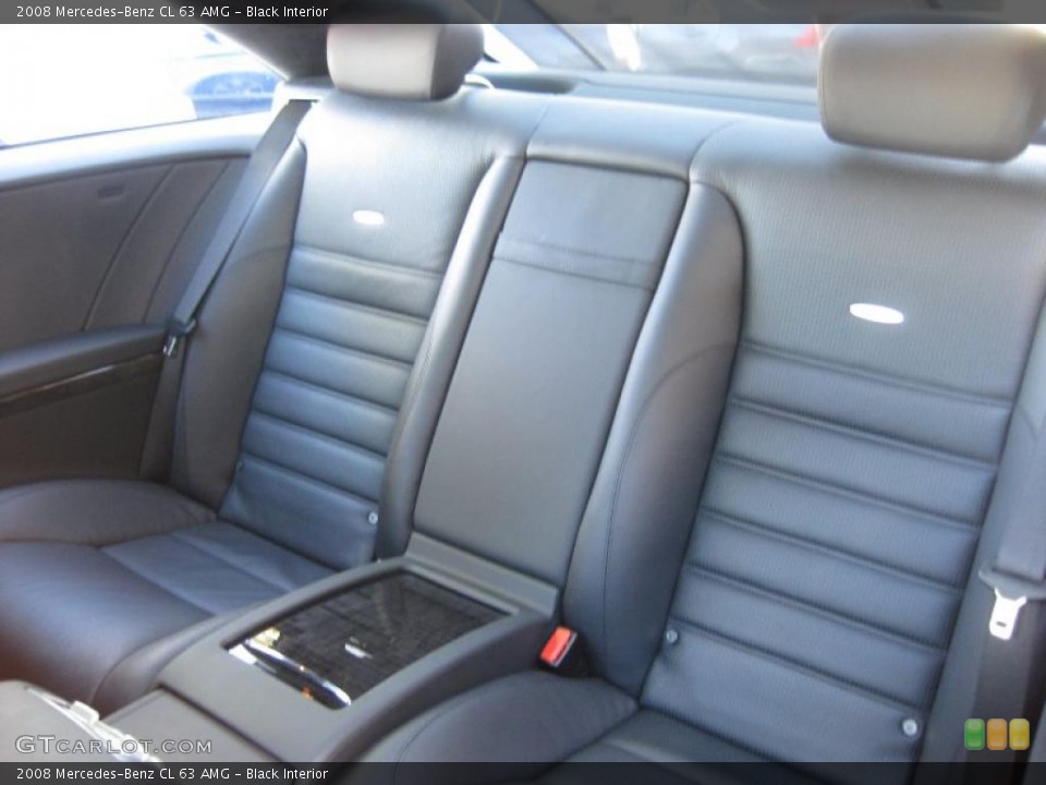 Black Interior Photo for the 2008 Mercedes-Benz CL 63 AMG #39499445