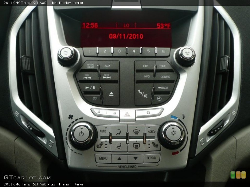 Light Titanium Interior Controls for the 2011 GMC Terrain SLT AWD #39504384