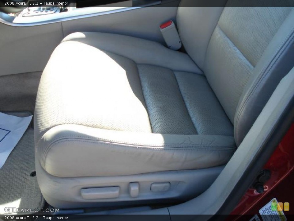 Taupe Interior Photo for the 2008 Acura TL 3.2 #39504444